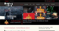 Desktop Screenshot of festivalmauvaisgenre.com