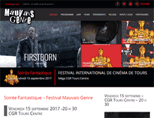 Tablet Screenshot of festivalmauvaisgenre.com